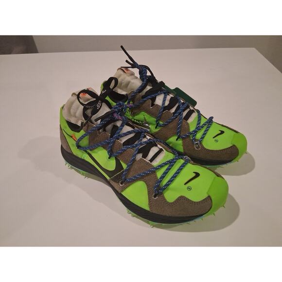Nike Off-White Zoom Terra Kiger 5 Electric Green CD8179-300 Size 10.5M/12W DS OG main image 10